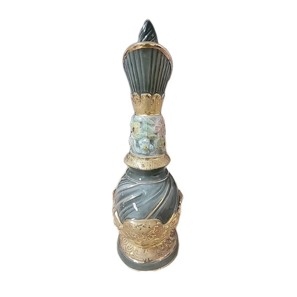 Vintage 1961 Jim Beam Jeannie Bottle Empty Decanter – CM Miller Porcelain – Rare